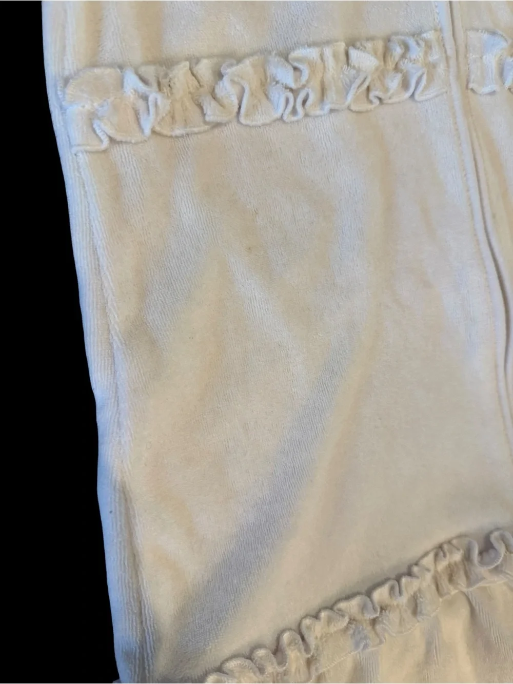 Hartstrings Toddler Girl White Terry Cloth Swim Cover Up Dress NWT 4T